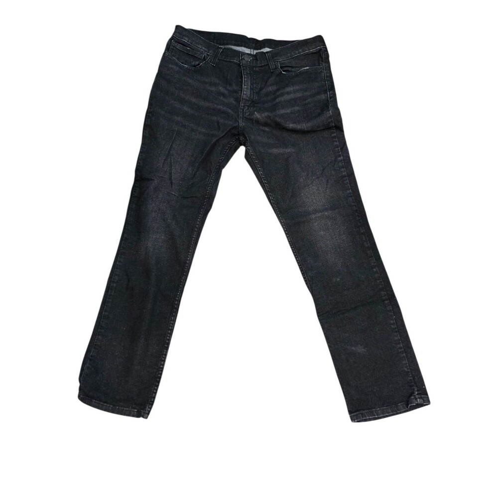 Levi’s 511 Men’s 36x30 Black Stretch Jeans Faded, 5-Pocket, Zip Fly